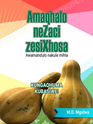 cover image of Amaqhalo neZaci zesiXhosa